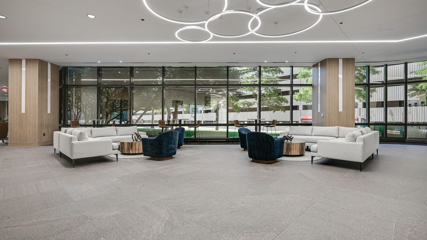 Trinity Towers Dallas Lobby Seating 2