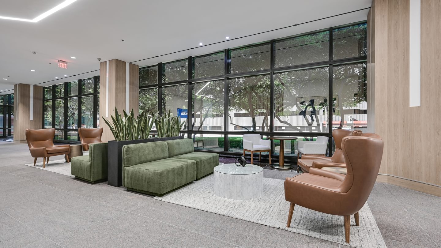 Trinity Towers Dallas Lobby Seating