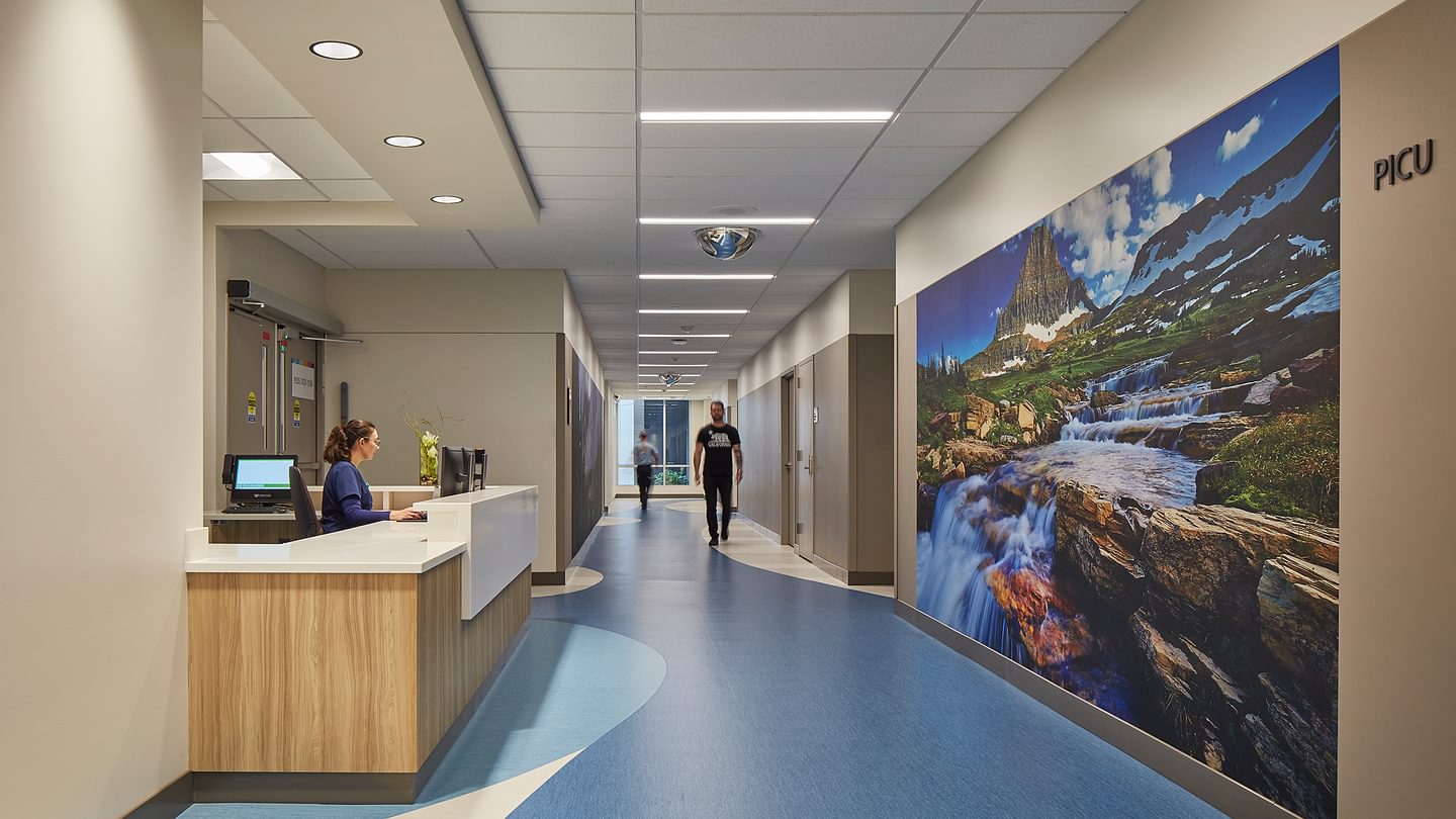 Logan Health Children's Wall Mural Art