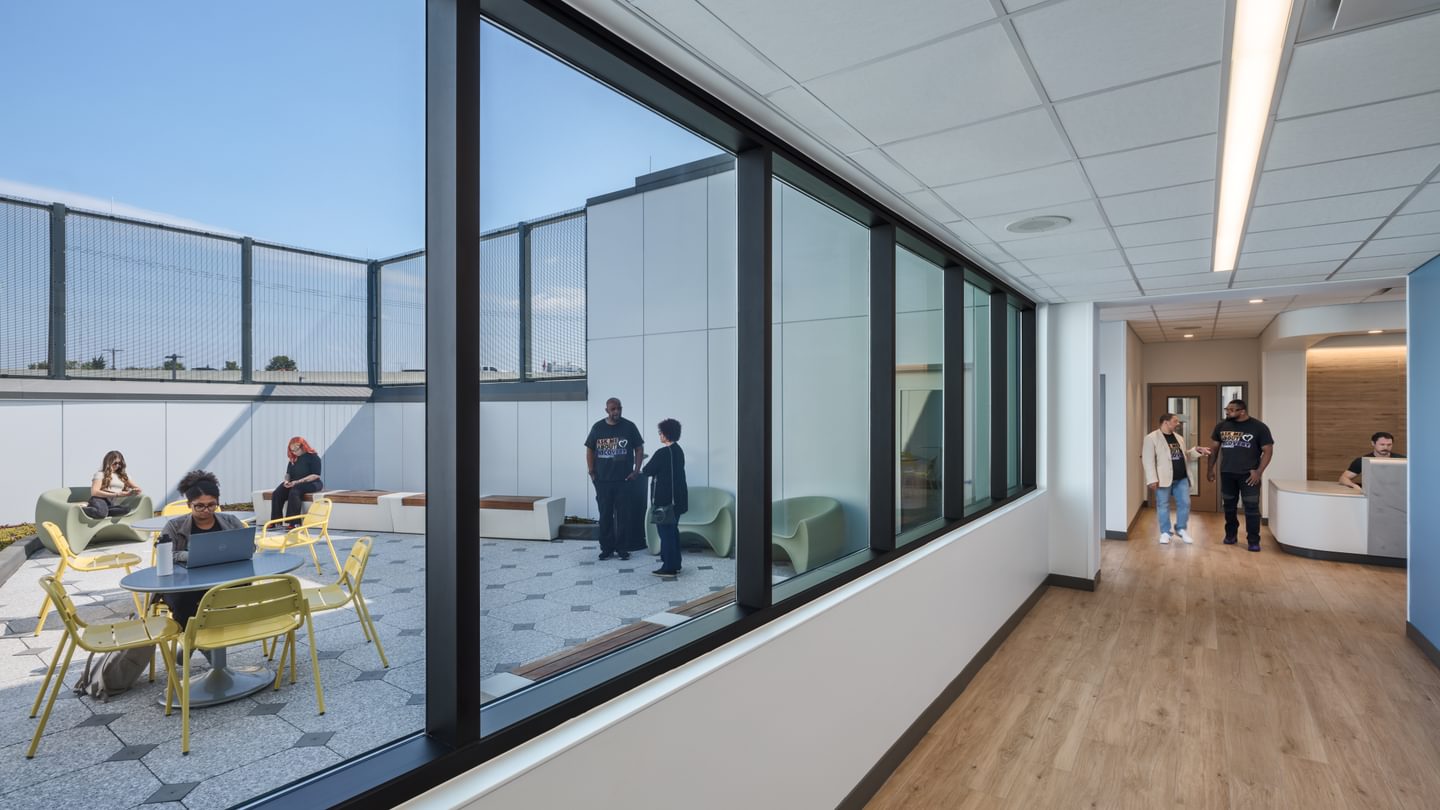 Crisis and Addiction Center Outdoor Space