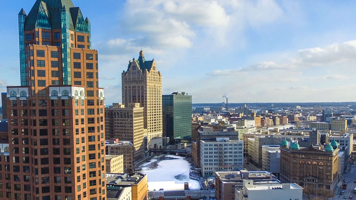 Milwaukee Center Aerial