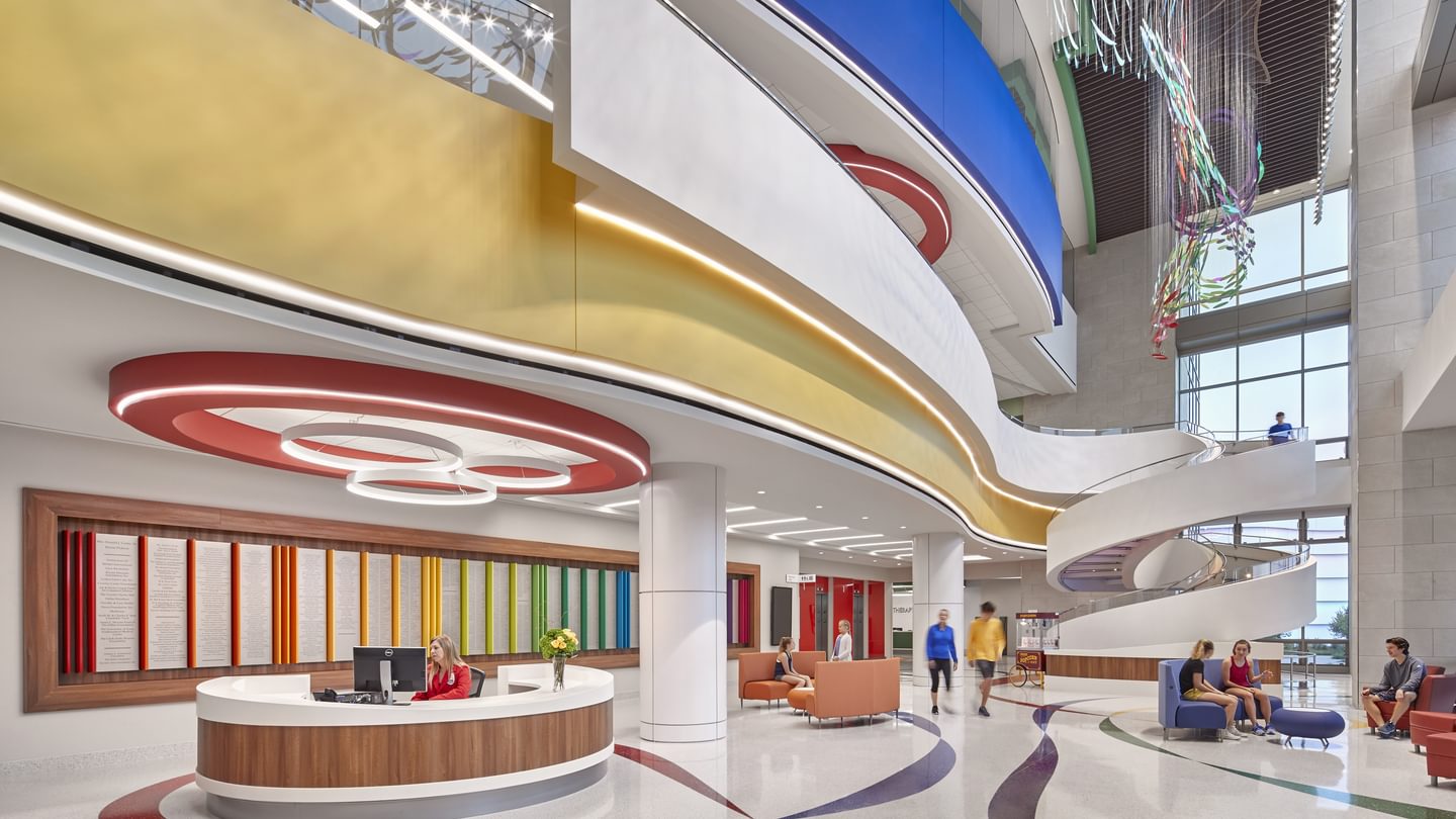 Scottish Rite for Children Frisco Texas Lobby