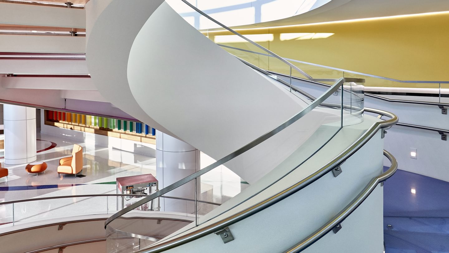 Scottish Rite for Children Frisco Spiral Staircase