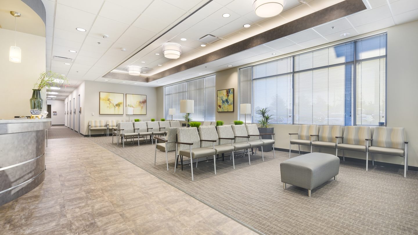 Dallas Medical Office Building Acquisition Waiting Area