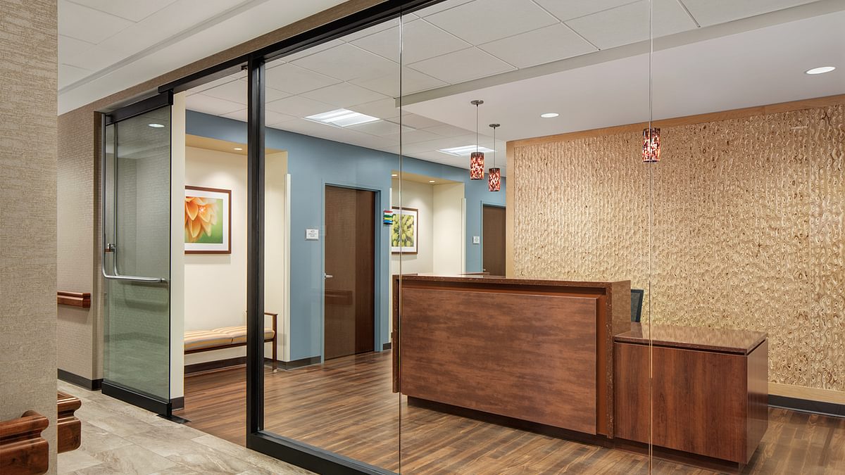 AMITA Health Healing Arts Pavilion Entry