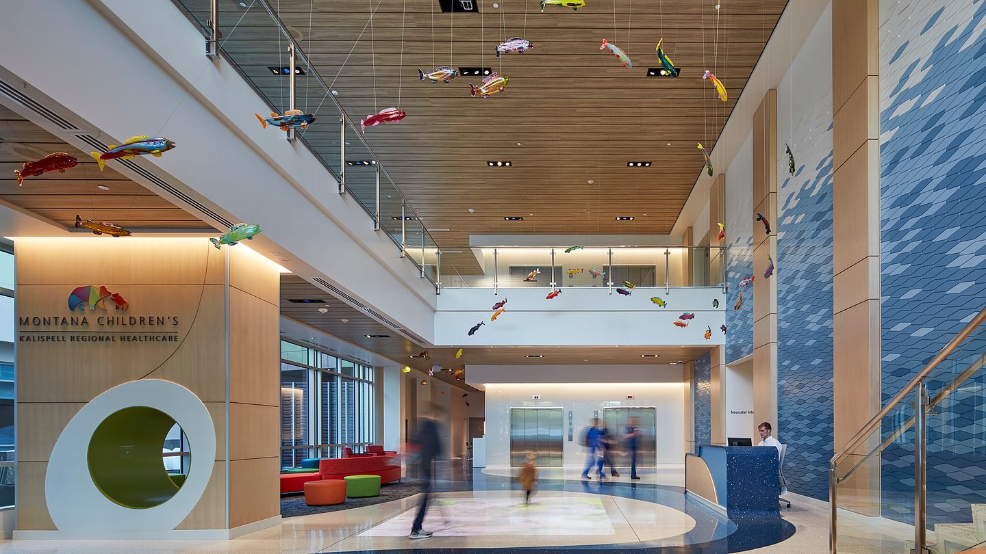 Logan Health Children's Interior Lobby