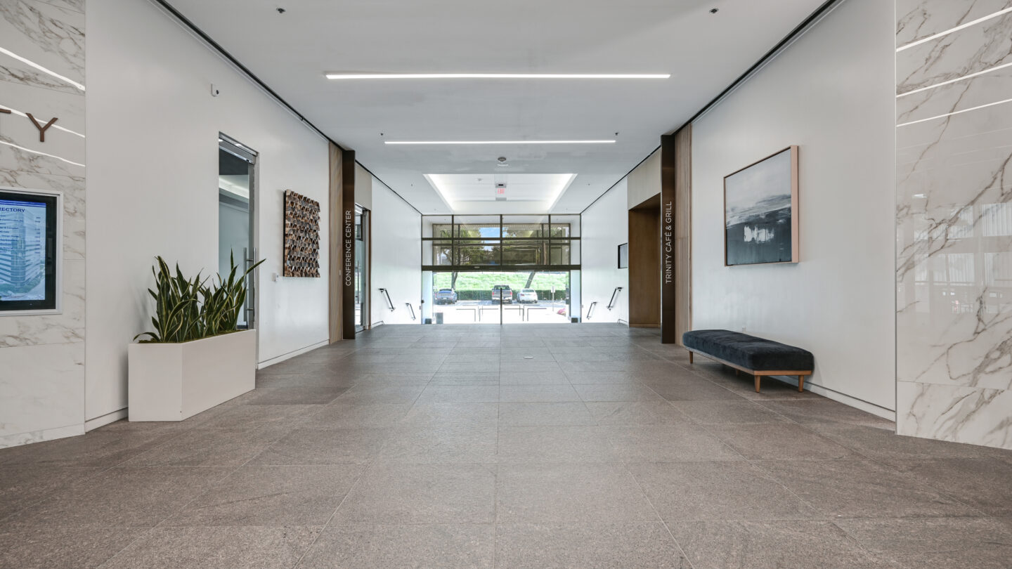 Trinity Towers Dallas Lobby Renovation