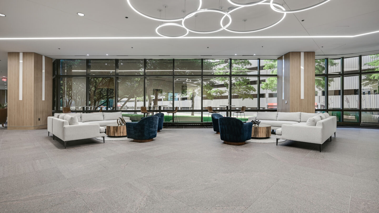 Trinity Towers Dallas Lobby Seating 2