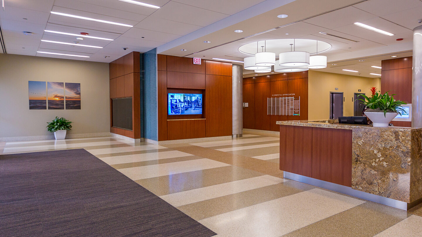 AMITA Health Outpatient Pavilion lobby