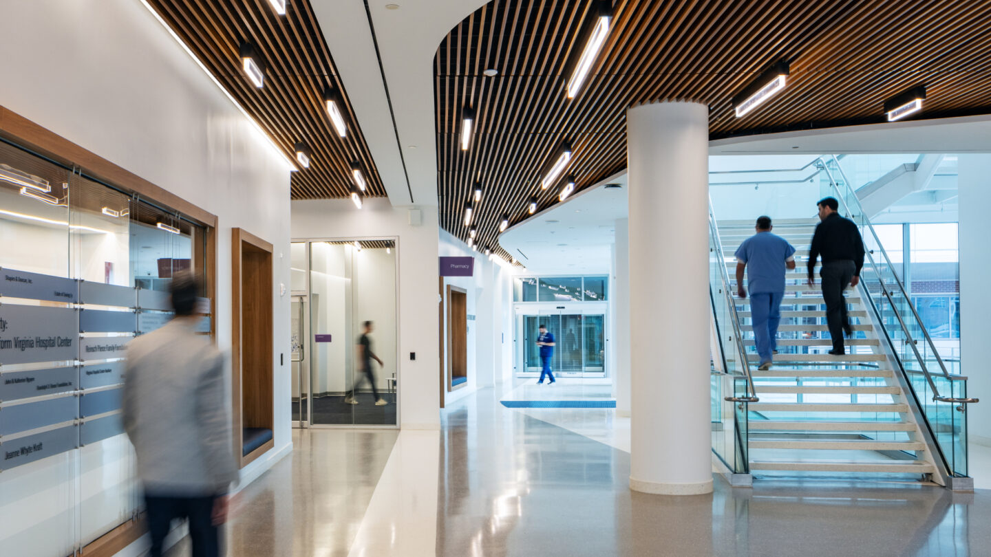 VHC Health Outpatient Pavilion Stairway