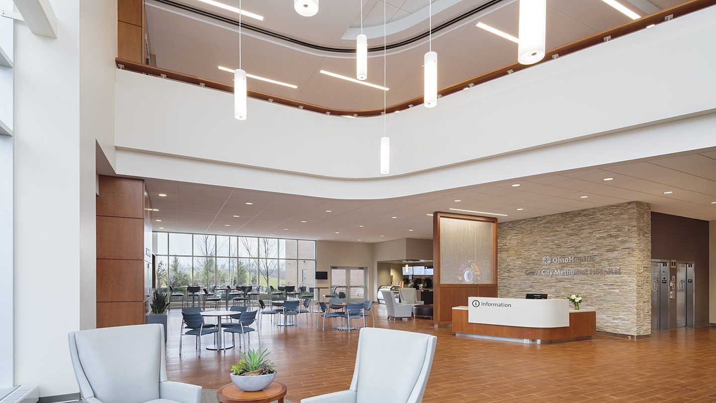 OhioHealth Grove City Methodist Hospital Lobby
