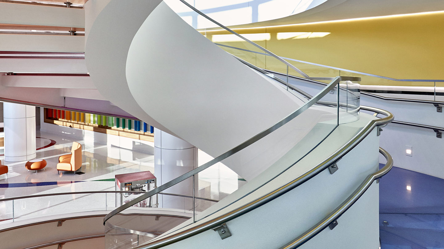 Scottish Rite for Children Frisco Spiral Staircase