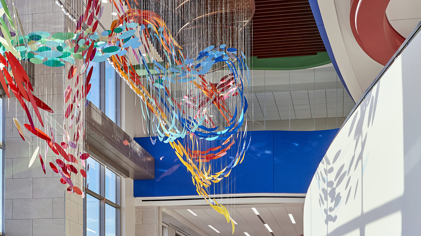 Scottish Rite Scottish Rite for Children Lobby Ceiling Art