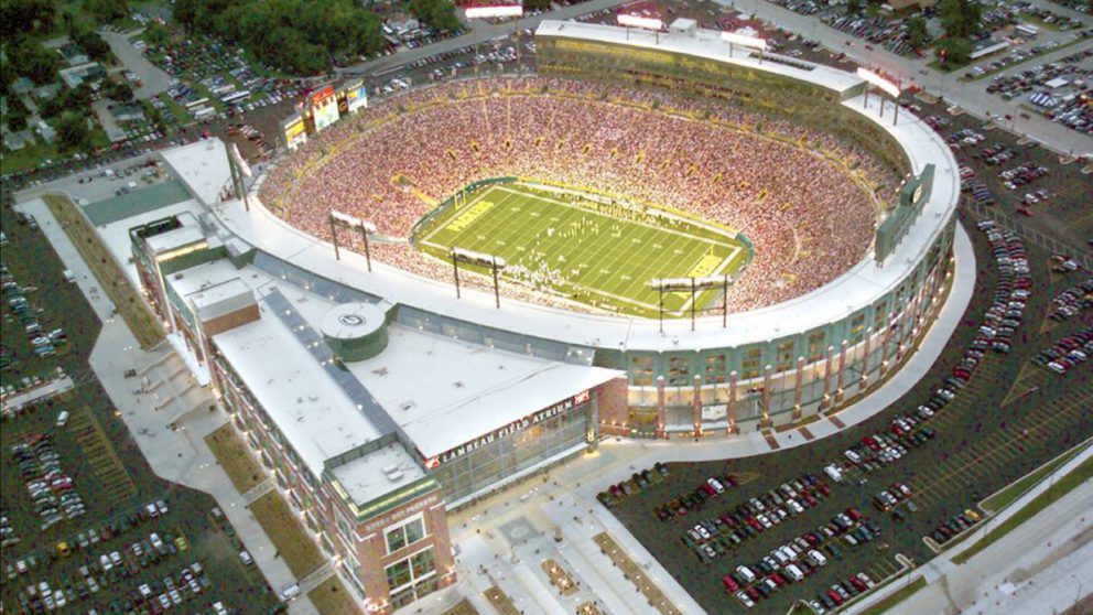 Lambeau Field Aerial
